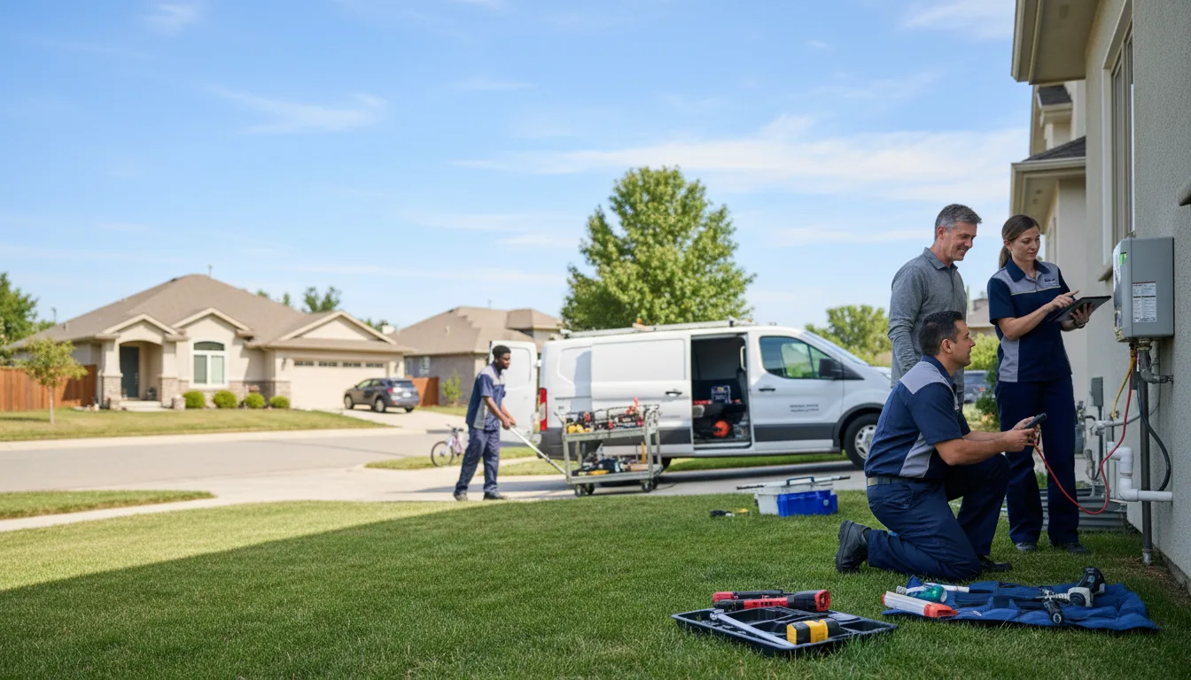 Tankless water heater service in Running Springs, CA